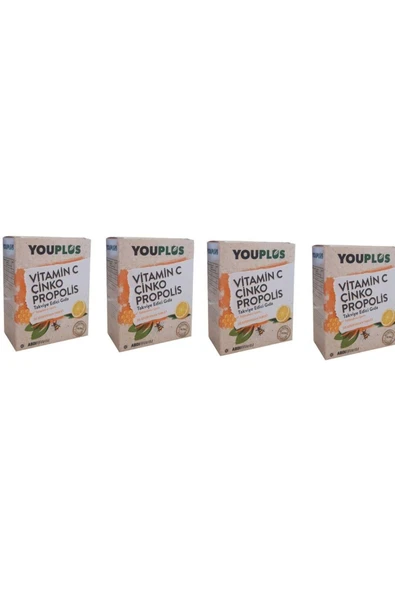 Vitamin C Çinko Propolis 20 Efervesan-4 Kutu - Resim 2