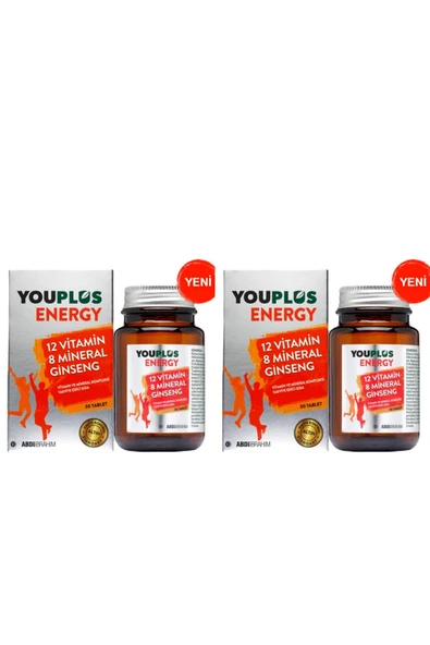 Multi Ener-g Multivitamin 30 Tablet 2 Kutu ürün görseli 1