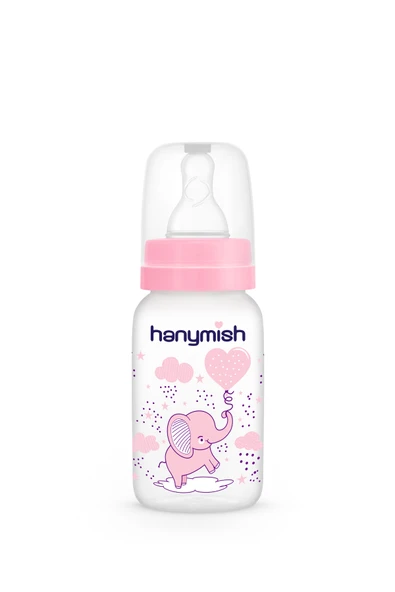 Pp Biberon 125 ml Pembe ürün görseli 1