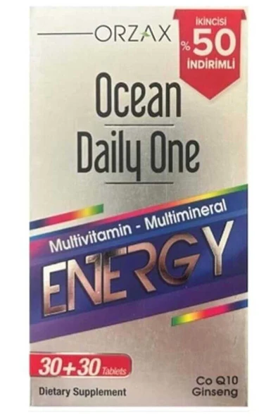 OCEAN DAILY ONE ENERGY 30+30 TABLET İKİNCİSİ %50 ürün görseli 1
