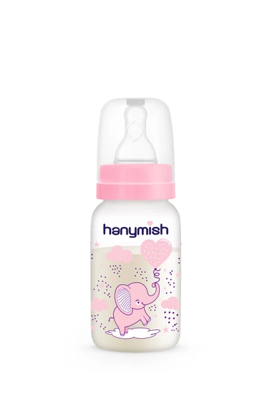Pp Biberon 125 ml Pembe - Resim 3