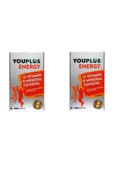 Energy 12 Vitamin 8 Mineral Ginseng 30 Tablet - 2 Adet ürün görseli 1