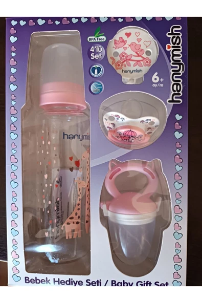 Bebek Hediye Seti 4 lü set 6 ay+ ürün görseli 1