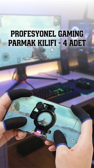 Oyuncu Parmaklık Eldiveni Hassas Kontrol Dayanıklı Tasarım Rahat Kullanım ürün görseli 1