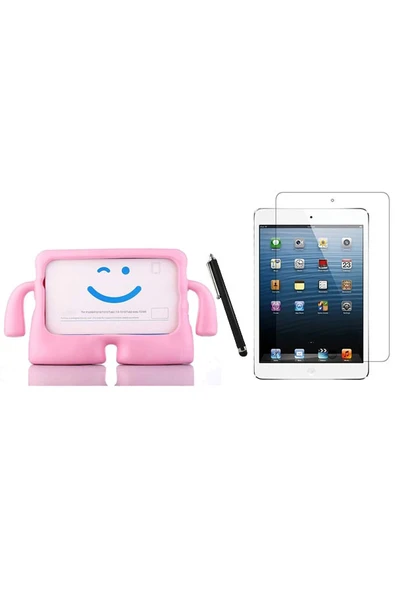 corcishop Ipad Mini 2 Kılıf A1489 A1490 A1491 Uyumlu Kılıf Karakter Ibuy Silikon Kılıf + Ekran Koruyucu ürün görseli 1