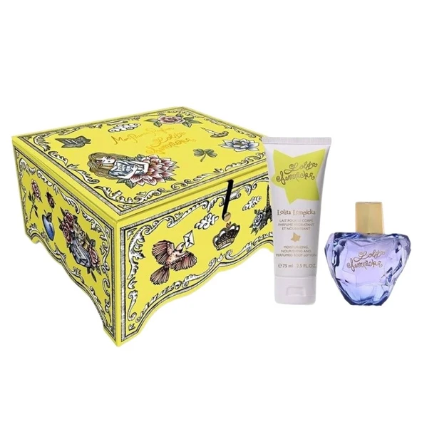Lolita Lempicka Mon Premier 2 EDP 50 ml+Body Lotion 75 ml Kadın Parfüm Seti ürün görseli 1