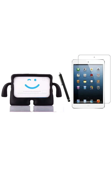corcishop Ipad Mini 2  Uyumlu Kılıf A1489 A1490 A1491 Kılıf Karakter Ibuy Silikon Kılıf + Ekran Koruyucu ürün görseli 1