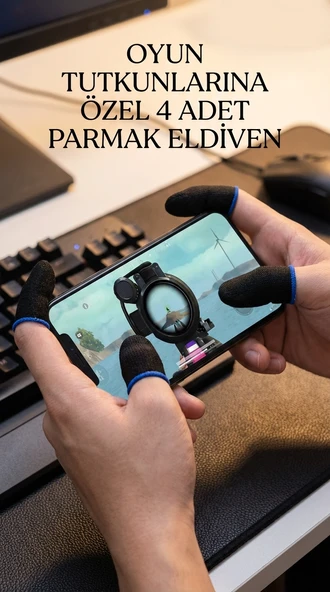 Oyuncu Eldiveni Ergonomik Hassasiyet Dayanıklı Tasarım Kontrol Rahatlığı ürün görseli 1