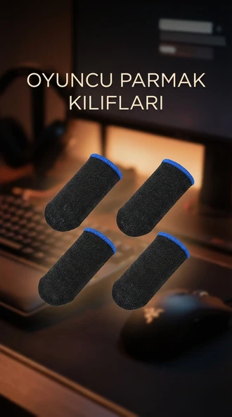 Oyuncu Eldiveni Parmaklık Hassasiyet Dayanıklı Tasarım Ergonomik Kullanım ürün görseli 1