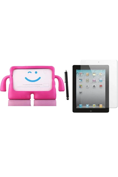 corcishop Ipad 3.nesil A1416 A1430 A1403 Uyumlu  Kılıf Karakter Ibuy Silikon Kılıf + Ekran Koruyucu ürün görseli 1