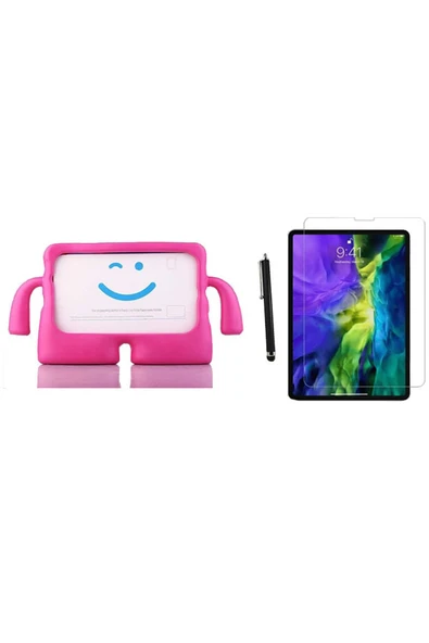 corcishop Ipad Pro 11 2.Nesil Uyumlu  A2228, A2068, A2230 Kılıf Karakter Ibuy Silikon Kılıf + Ekran Koruyucu ürün görseli 1