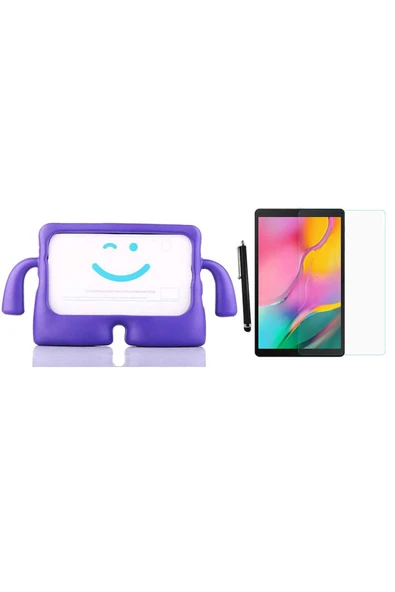 corcishop Samsung Galaxy Tab A6 Kılıf T280 7" Kılıf Karakter Ibuy Silikon Kılıf + Ekran Koruyucu ürün görseli 1