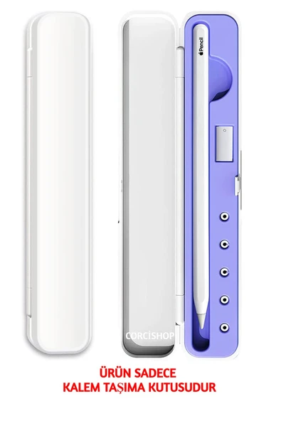 corcishop Pencil 1 / 2 usb C / pro / Huawei / Honor ve Tüm Tablet Kalemleriyle Uyumlu Taşıma Kutusu ürün görseli 1