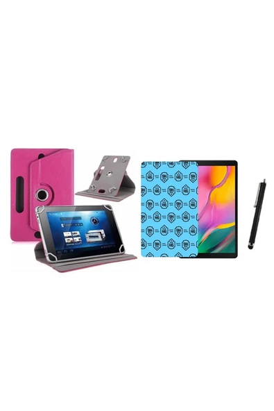 corcishop Casper Vıa T4e Uyumlu Set Universal Tablet Kılıfı Ve Nano Ekran Koruyucu ürün görseli 1