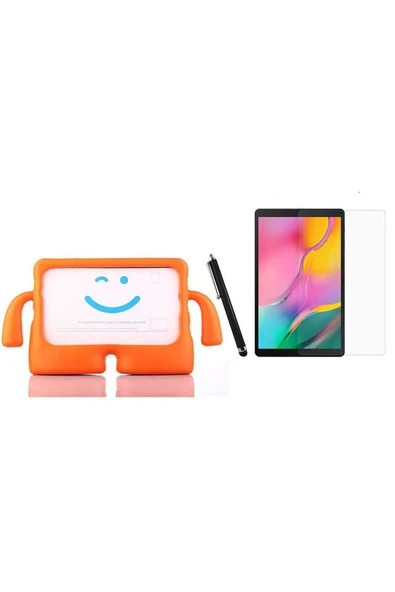 corcishop Samsung Galaxy Tab S6 Lite 10.4" Sm-p610 Kılıf Karakter Ibuy Silikon Kılıf + Ekran Koruyucu ürün görseli 1