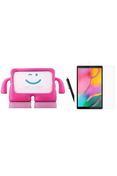 corcishop Samsung Galaxy Tab A8 10.5" X200 Kılıf Karakter Ibuy Silikon Kılıf + Ekran Koruyucu ürün görseli 1