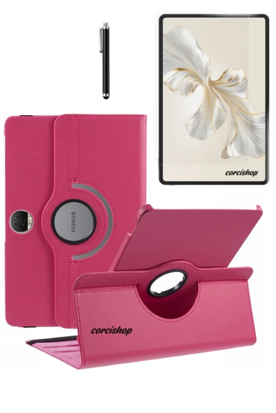 corcishop Honor Pad 9 12.1 Inç Uyumlu Modeliyle 360° Dönerli Tablet Kılıfı 3lü Set ürün görseli 1