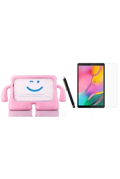 corcishop Samsung Galaxy Tab A7 Lite 8.7" T220 T225 Kılıf Karakter Ibuy Silikon Kılıf + Ekran Koruyucu ürün görseli 1