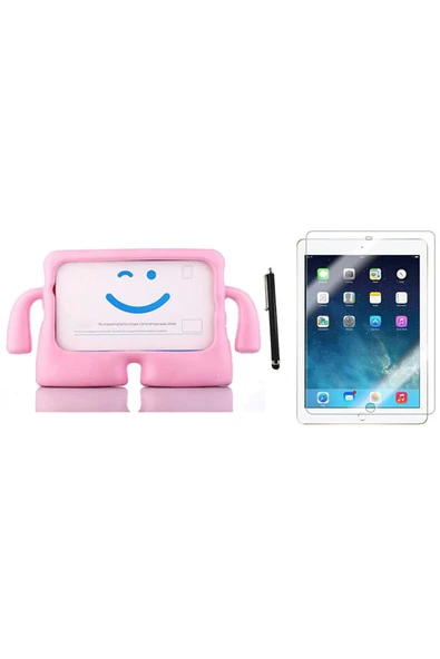 corcishop Ipad 5.nesil 9.7" 2017 A1822 A1823 Kılıf Karakter Ibuy Silikon Kılıf + Ekran Koruyucu ürün görseli 1