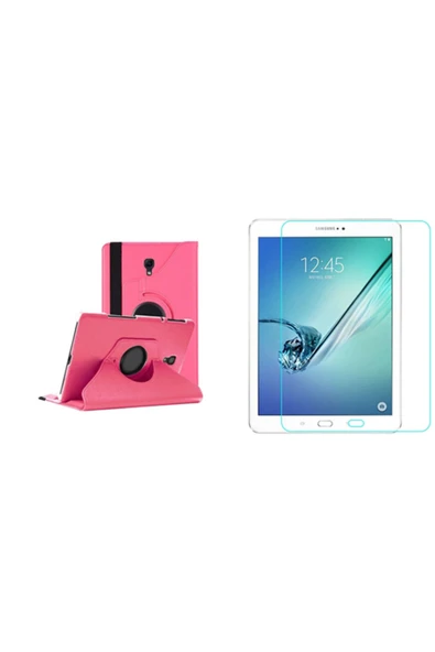 corcishop Samsung Galaxy Tab S3 T820 T825 9.7" Dönerli Kılıf + Ekran Koruyucu ürün görseli 1