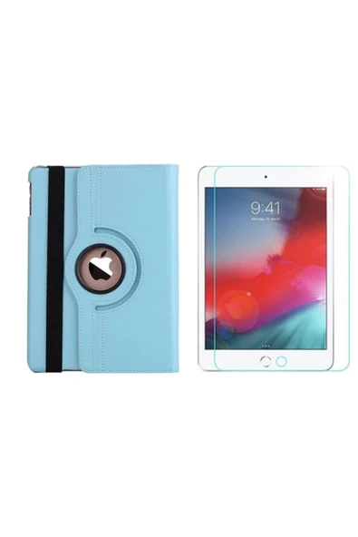 corcishop Ipad Mini 5 Kılıf 2019 A2133 A2124 A2125 A2126 360° Dönerli Standlı Kılıf Ekran Koruyucu ürün görseli 1