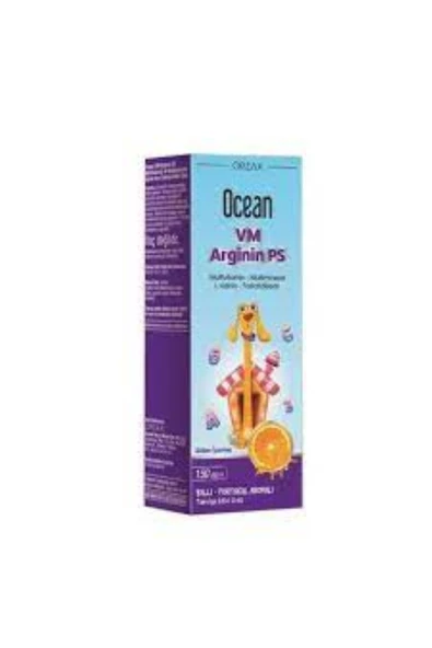 OCEAN VM ARGININ PS SURUP BALLI PORTAKAL 150 ML ürün görseli 1