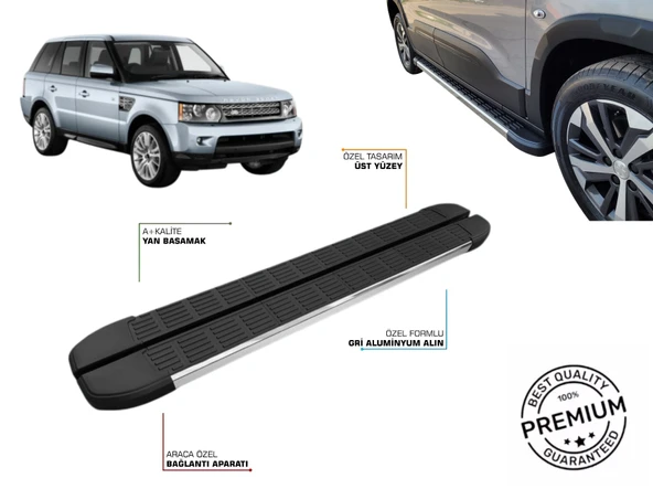 LAND ROVER RANGE ROVER SPORT YAN BASAMAK 2005 2006 2007 2008 2009 2010 2011 2012 2013 ürün görseli 1