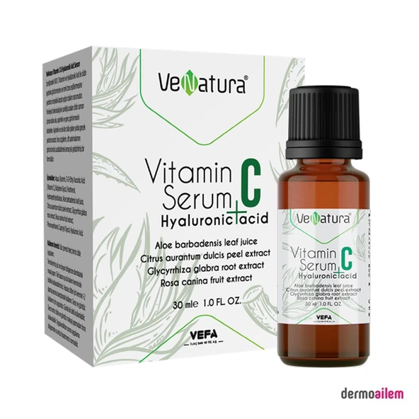 Venatura Vitamin C Serum + Hyaluronic Acid 30 ml ürün görseli 1