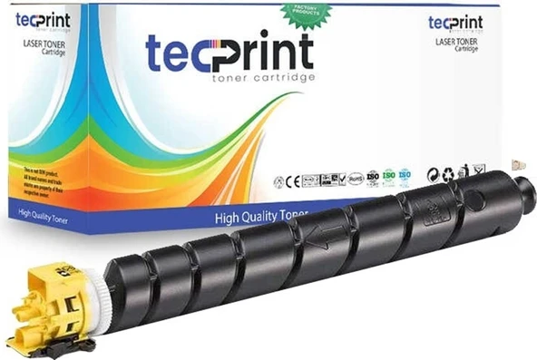 Tecprint Kyocera TK8335 Sarı Muadil Toner 15.000 Sayfa ürün görseli 1