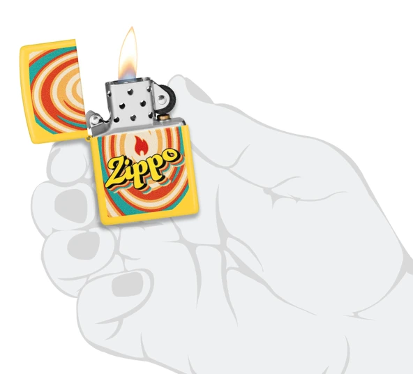Zippo Swirls Dizayn Çakmak - Resim 4