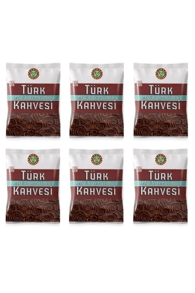 Kahve Dünyası Orta Kavrulmuş Türk Kahvesi 100 g (6 adet) ürün görseli 1