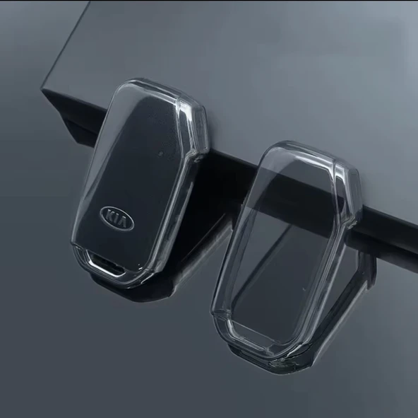 YıldızTuning Kia Niro Smart Şeffaf-Füme Anahtar Kılıfı Aksesuar ürün görseli 1