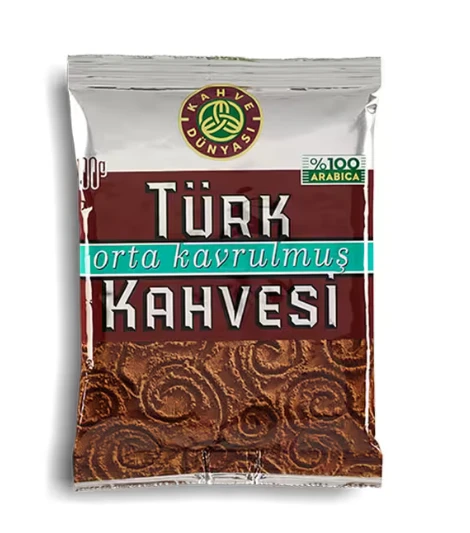 Kahve Dünyası Orta Kavrulmuş Türk Kahvesi 100 g (5 adet) ürün görseli 1