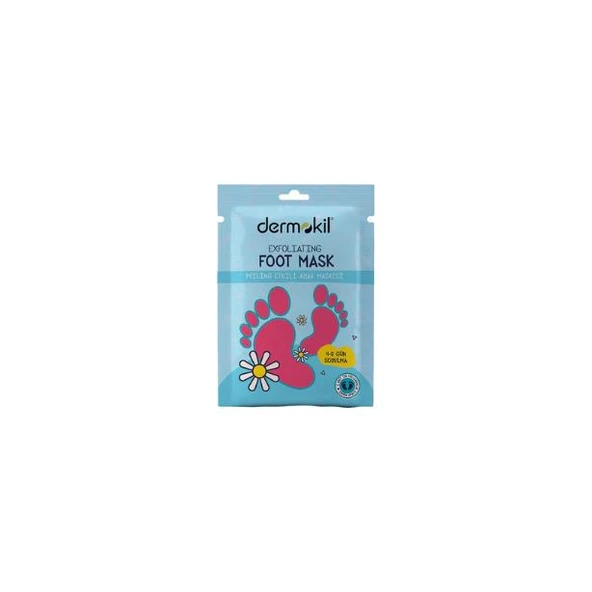 Dermokil Peeling Etkili Soyulabilir Ayak Maskesi 30 ml ürün görseli 1