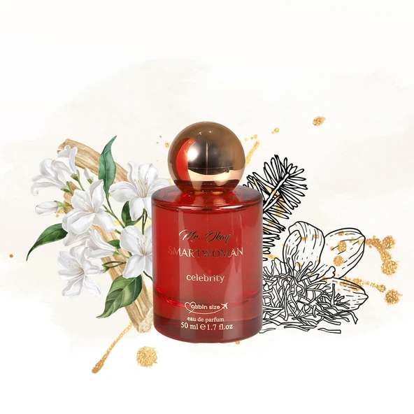 Mr. Okay Smartwoman Celebrity Kadın Parfümü EDP 50 ML ürün görseli 1