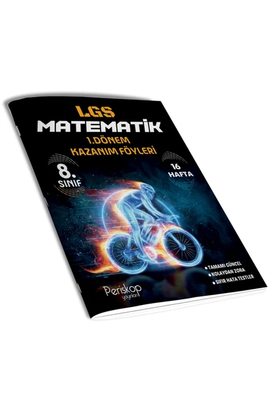 Periskop Yayınları LGS Matematik 1. Dönem Kazanım Föyleri ürün görseli 1
