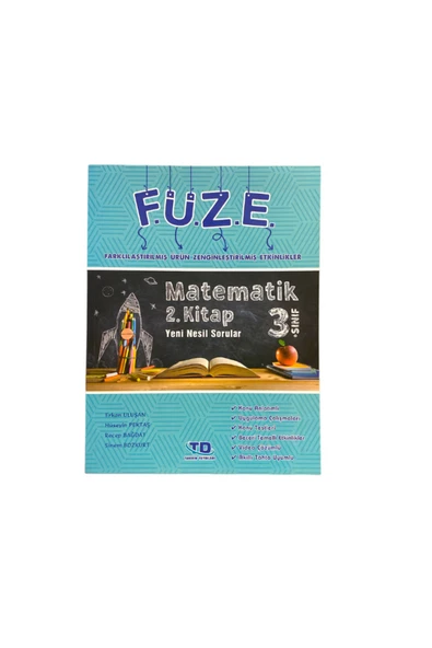 Tandem Yayınları F.Ü.Z.E SERİSİ 3.SINIF MATEMATİK 2.KİTAP YENİ NESİL SORULAR ürün görseli 1