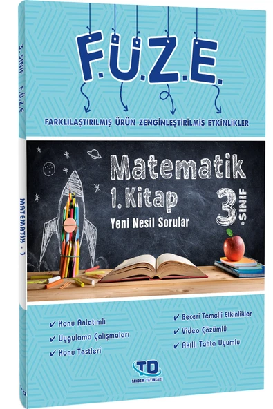 Tandem Yayınları 3. Sınıf Füze Matematik Soru Bankası 1. Kitap ürün görseli 1