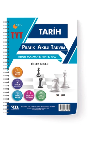 Tandem Yayınları Tandem Tyt Tarih Pratik Akıllı Takvim ürün görseli 1