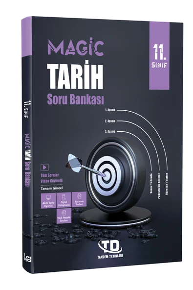 Tandem Yayınları 11. Sınıf Magic Tarih Yeni Nesil Soru Bankası ürün görseli 1