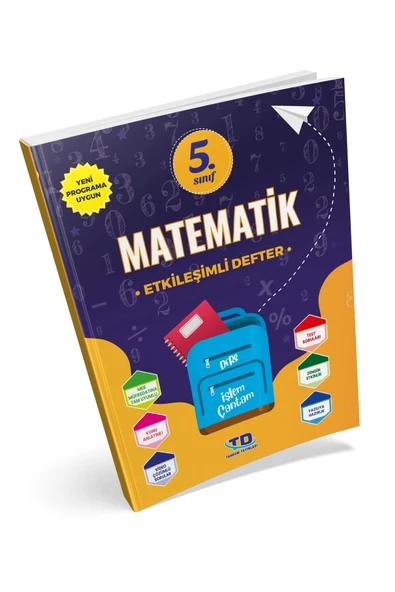 Tandem Yayınları Matematik 5.sınıf Etkileşimli Defter ürün görseli 1