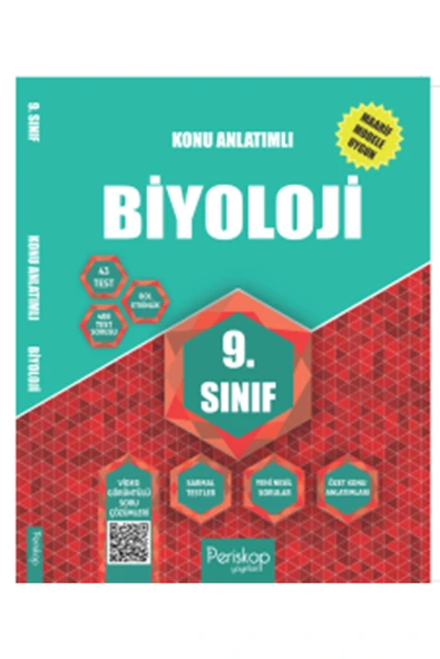 Periskop Yayınları PERİSKOP 9.Sınıf Biyoloji Konu Anlatımlı - 2025 ürün görseli 1
