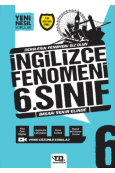 Tandem Yayınları Tandem 6.sınıf Ingilizce Fenomeni (YENİ NESİL - BÜYÜK BOY) ürün görseli 1