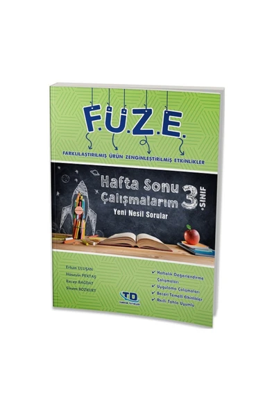 Tandem Yayınları TANDEM 3. SINIF FÜZE HAFTA SONU ÇALIŞMALARIM ürün görseli 1