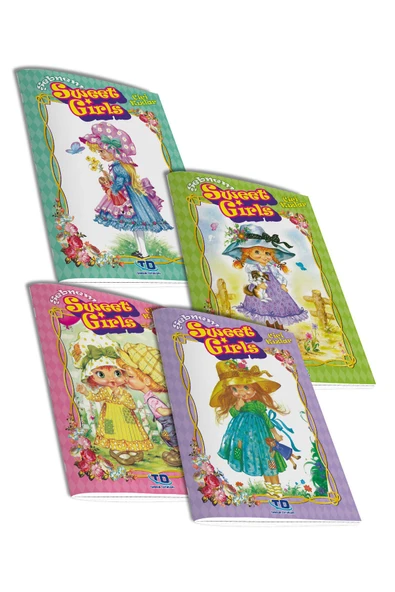 Tandem Yayınları Şebnem Cici Kızlar (Sweet Girls) 4 Lü Etkinlik Kitabı Seri 1 ürün görseli 1