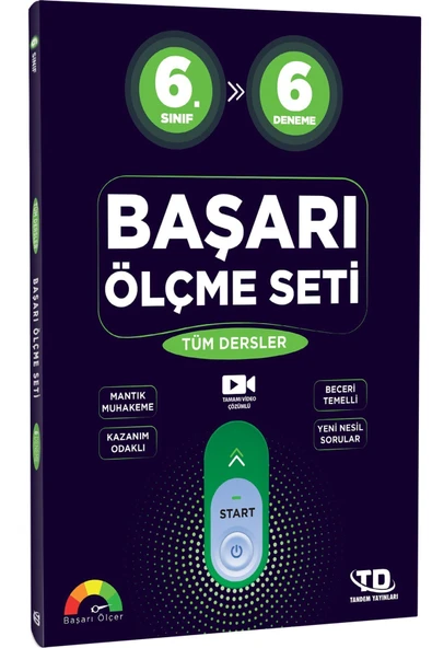 Tandem Yayınları Tüm Dersler Başarı Ölçme Seti 6. Sınıf ürün görseli 1