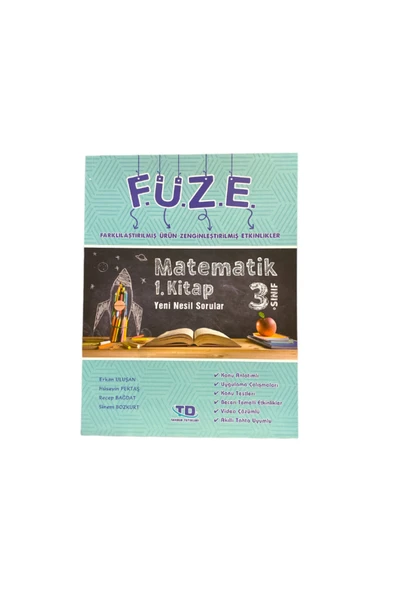 Tandem Yayınları F.Ü.Z.E SERİSİ 3.SINIF MATEMATİK 1.KİTAP YENİ NESİL SORULAR ürün görseli 1