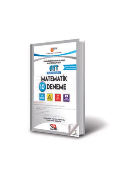 Tandem Yayınları Ayt Maraton Serisi Matematik 10 Deneme ürün görseli 1