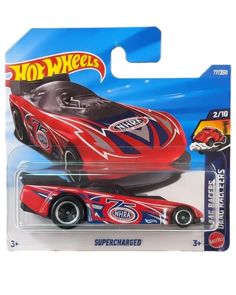 Hot Wheels Drag Racers Supercharged JJJ41 ürün görseli 1