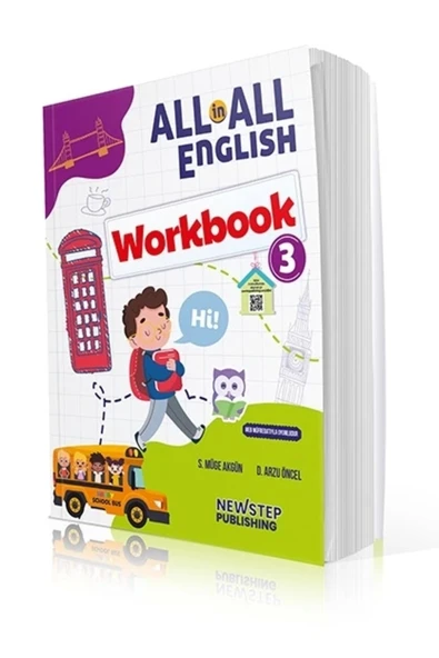 newstep publishing 3.SINIF ALL IN ALL WORKBOOK İNGİLİZCE KİTAP ürün görseli 1
